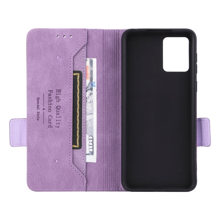 For Motorola Moto E13 4G Magnetic Clasp Flip Leather Phone Case