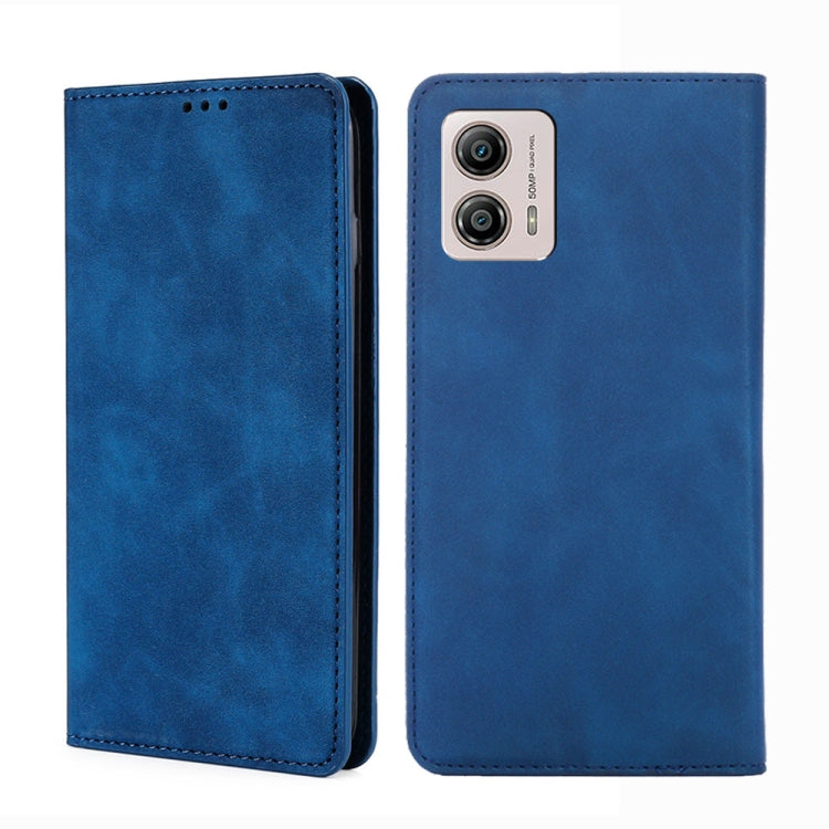 For Motorola Moto G53 5G/G13 4G/G23 4G Skin Feel Magnetic Horizontal Flip Leather Phone Case