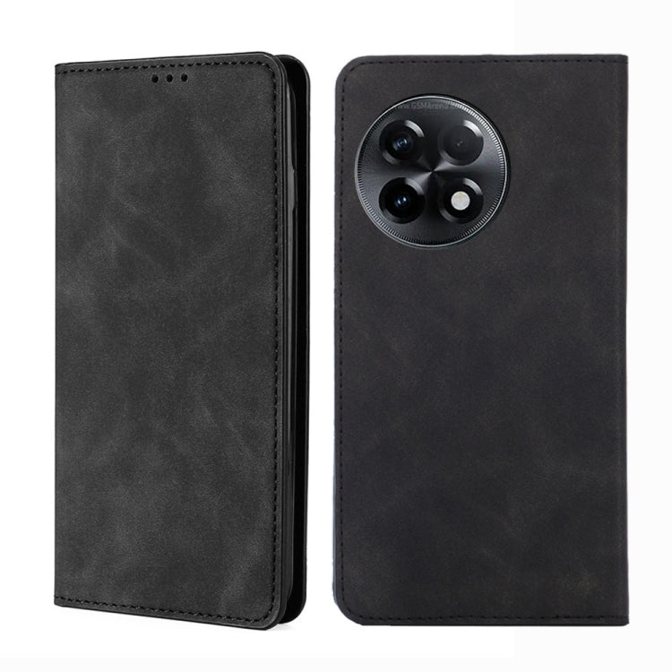 For OnePlus Ace 2/11R Skin Feel Magnetic Horizontal Flip Leather Phone Case