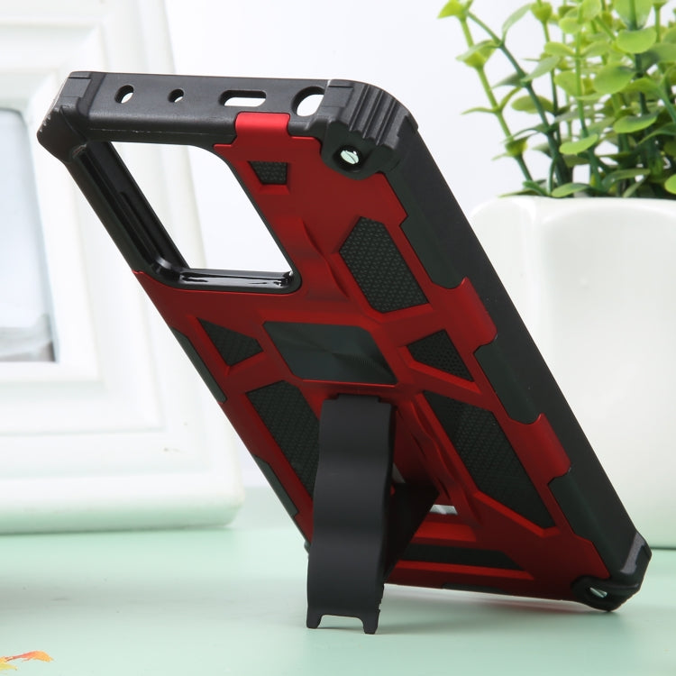 For Xiaomi Redmi Note 12 Pro 5G Shockproof TPU + PC Magnetic Phone Case with Holder