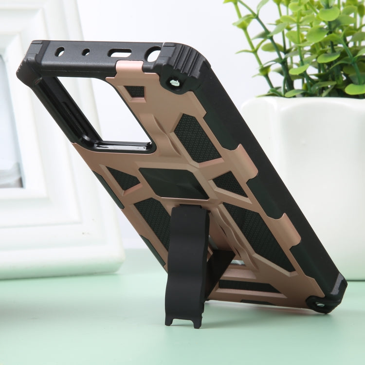 For Xiaomi Redmi Note 12 Pro 5G Shockproof TPU + PC Magnetic Phone Case with Holder