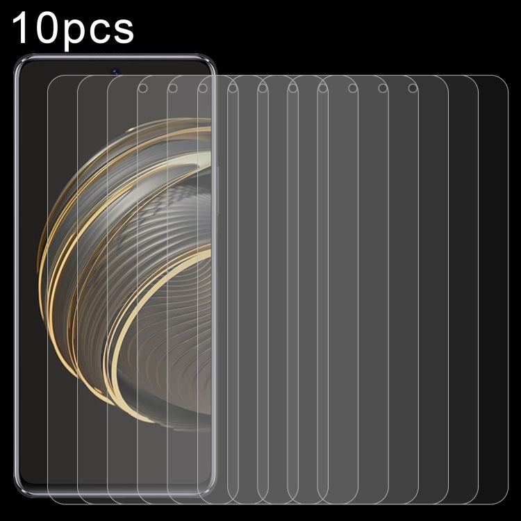 For Huawei nova 10 Youth 10pcs 0.26mm 9H 2.5D Tempered Glass Film