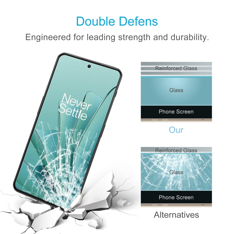 For OnePlus Ace 2V 10pcs 0.26mm 9H 2.5D Tempered Glass Film