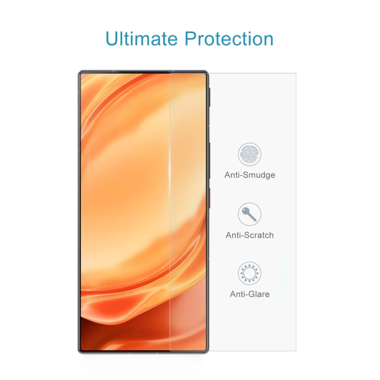 For ZTE nubia Z50 Ultra 10pcs 0.26mm 9H 2.5D Tempered Glass Film