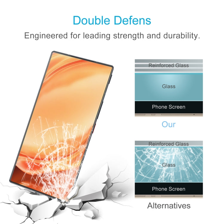 For ZTE nubia Z50 Ultra 10pcs 0.26mm 9H 2.5D Tempered Glass Film