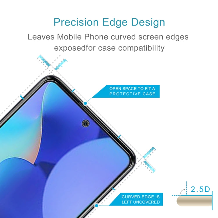 For Tecno Spark 10 Pro 50pcs 0.26mm 9H 2.5D Tempered Glass Film