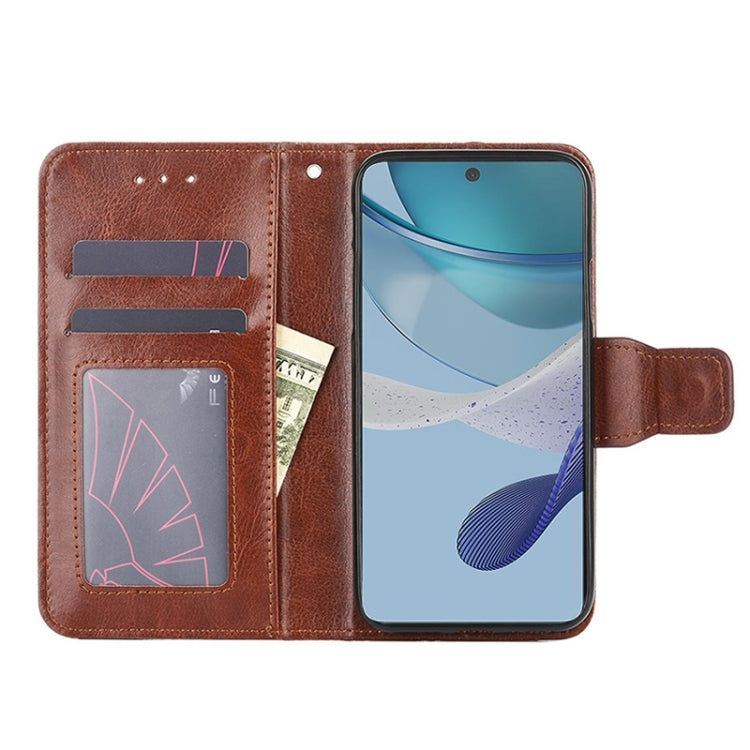 For Motorola Moto G53 5G/G13 4G/G23 4G Crystal Texture Leather Phone Case