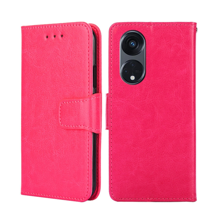 For OPPO Reno8 T 5G/A1 Pro 5G Crystal Texture Leather Phone Case