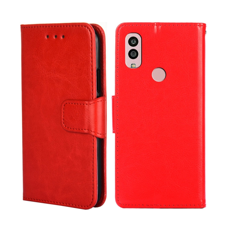 For Kyocera Android One S10 Crystal Texture Leather Phone Case