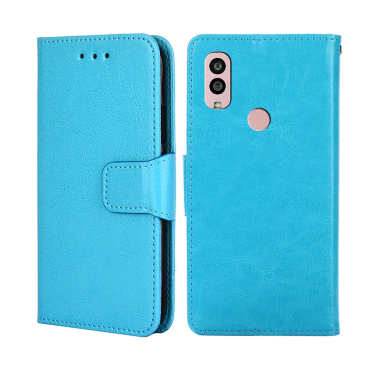 For Kyocera Android One S10 Crystal Texture Leather Phone Case