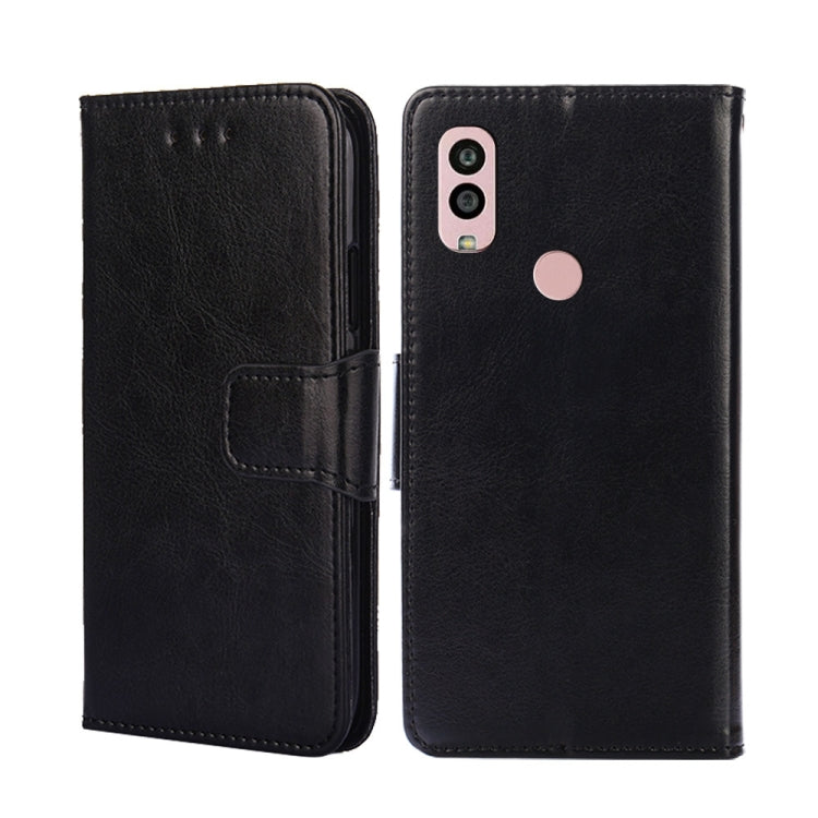 For Kyocera Android One S10 Crystal Texture Leather Phone Case