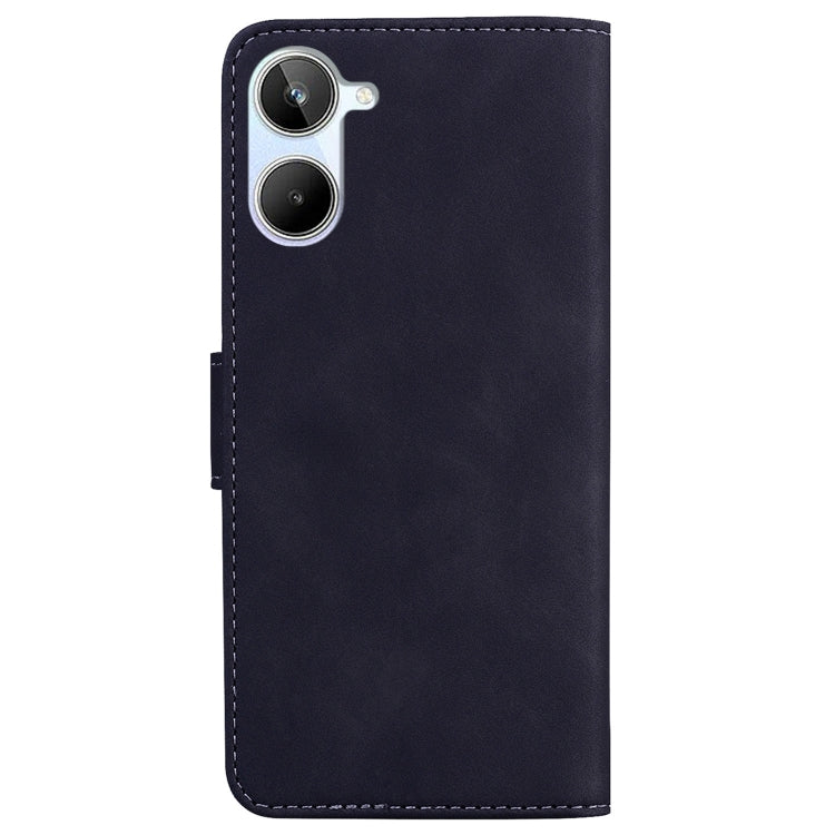 For Realme 10 4G Skin Feel Pure Color Flip Leather Phone Case