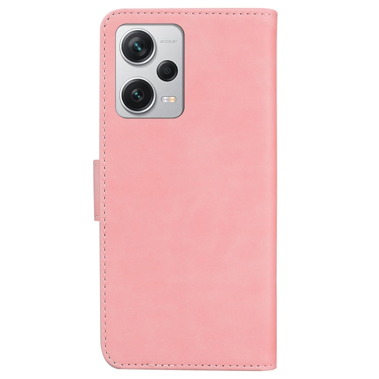 For Xiaomi Redmi Note 12 Pro+ Skin Feel Pure Color Flip Leather Phone Case