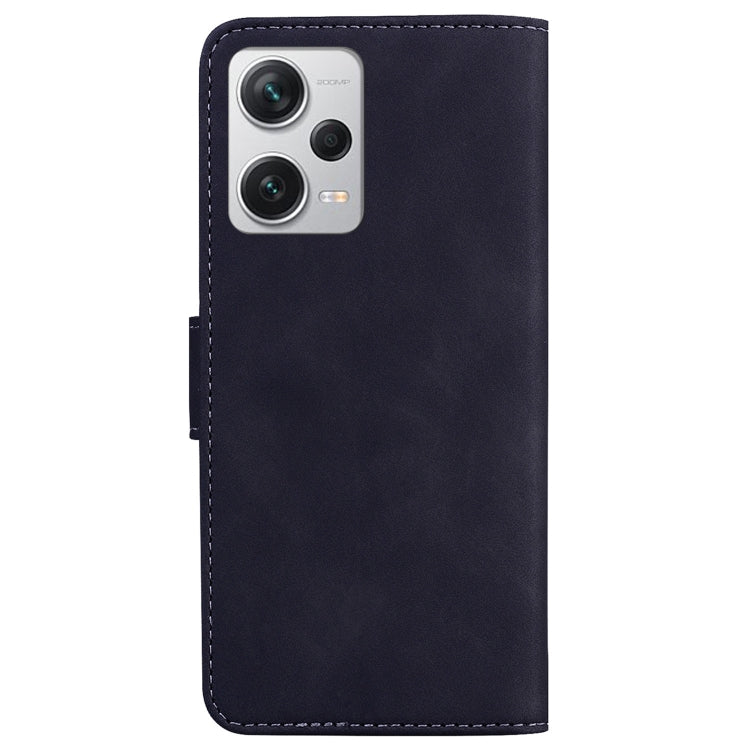 For Xiaomi Redmi Note 12 Pro+ Skin Feel Pure Color Flip Leather Phone Case