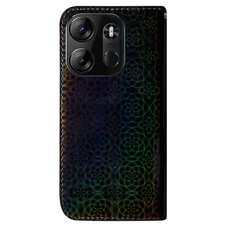 For Tecno Spark Go 2023 / Pop 7 Pro Colorful Magnetic Buckle Leather Phone Case