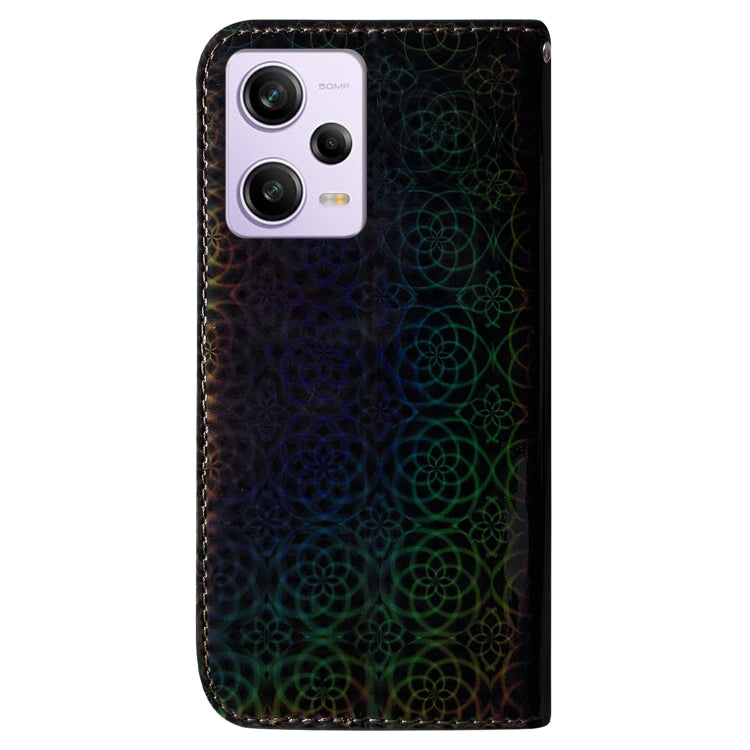 For Xiaomi Redmi Note 12 Pro Colorful Magnetic Buckle Leather Phone Case