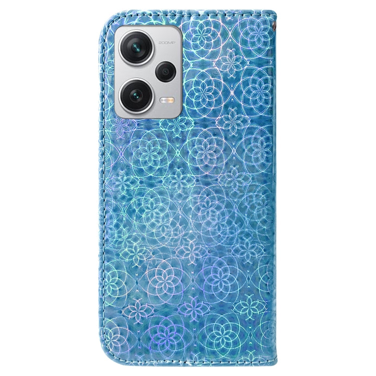 For Xiaomi Redmi Note 12 Pro+ Colorful Magnetic Buckle Leather Phone Case