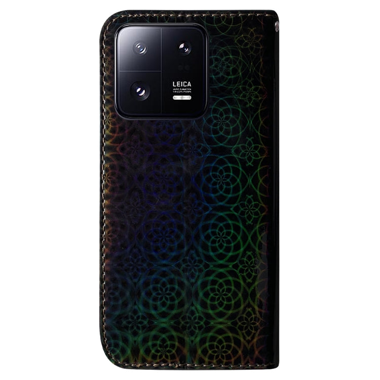 For Xiaomi 13 Pro 5G Colorful Magnetic Buckle Leather Phone Case