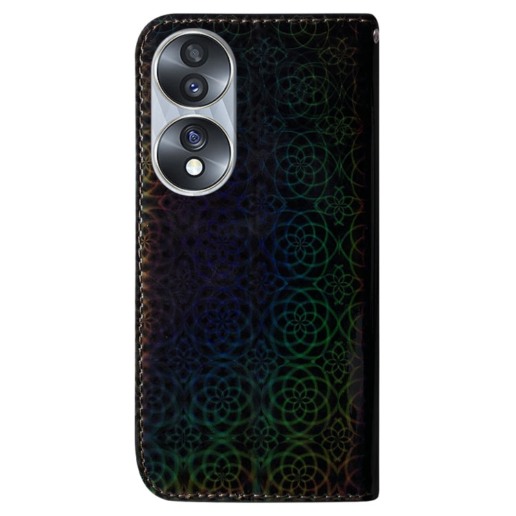For Honor 70 Colorful Magnetic Buckle Leather Phone Case