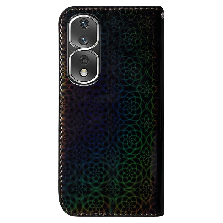 For Honor 80 Pro Colorful Magnetic Buckle Leather Phone Case