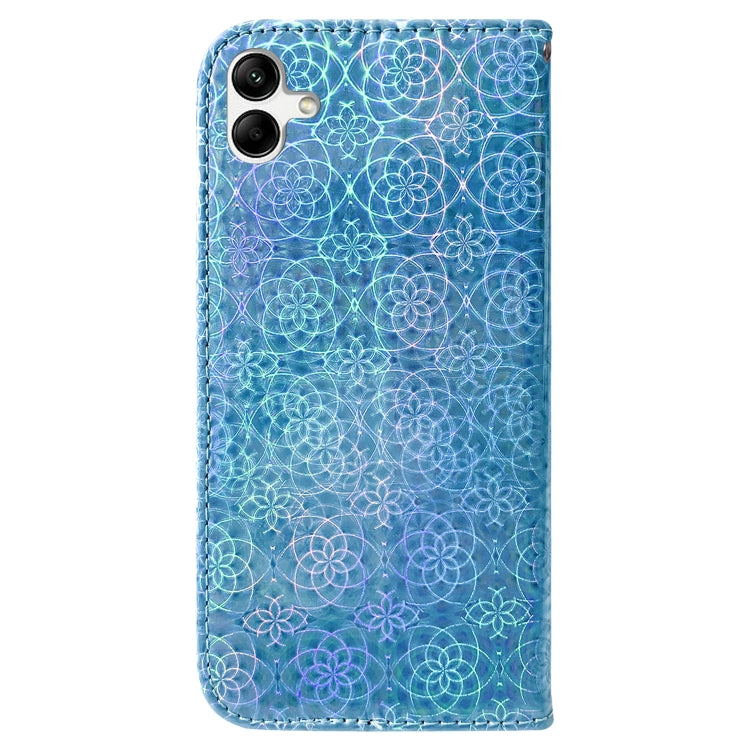 For Samsung Galaxy A04e / F04 / M04 Colorful Magnetic Buckle Leather Phone Case