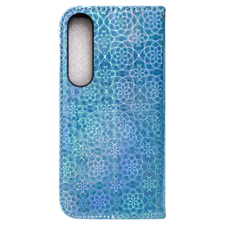 For Sony Xperia 1 IV 2023 Colorful Magnetic Buckle Leather Phone Case