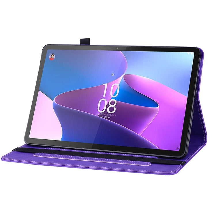 For Lenovo Tab P11 Pro Gen 2 11.2 Skin Feel Solid Color Zipper Leather Tablet Case