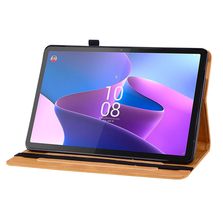 For Lenovo Tab P11 Pro Gen 2 11.2 Skin Feel Solid Color Zipper Leather Tablet Case