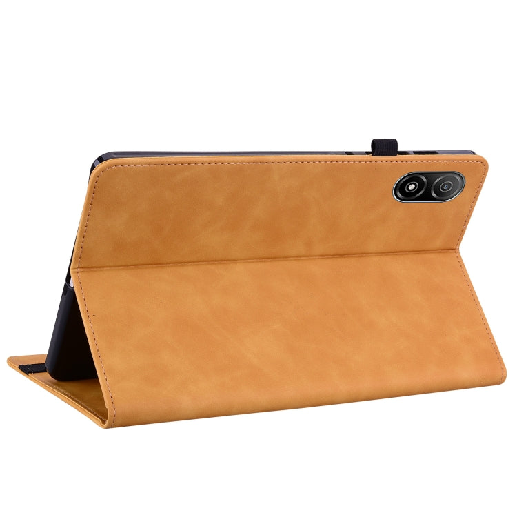 For Honor Pad V8 Pro Skin Feel Solid Color Zipper Leather Tablet Case