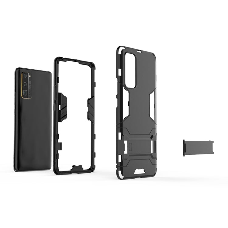 For Huawei Honor 30 Pro PC + TPU Anti-fall Protective Case with Invisible Holder