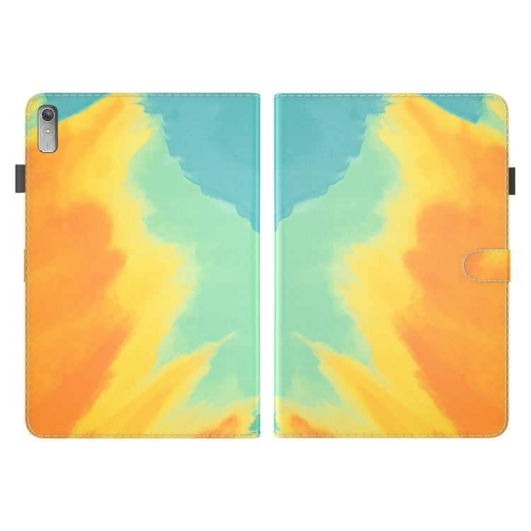 For Lenovo Tab P11 Gen 2 11.5 Watercolor Pattern Flip Leather Tablet Case