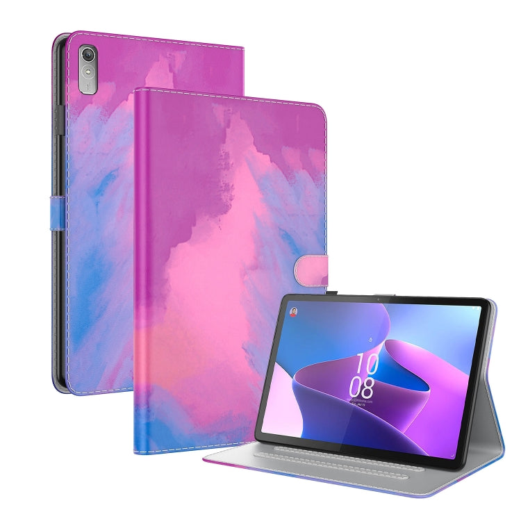 For Lenovo Tab P11 Gen 2 11.5 Watercolor Pattern Flip Leather Tablet Case