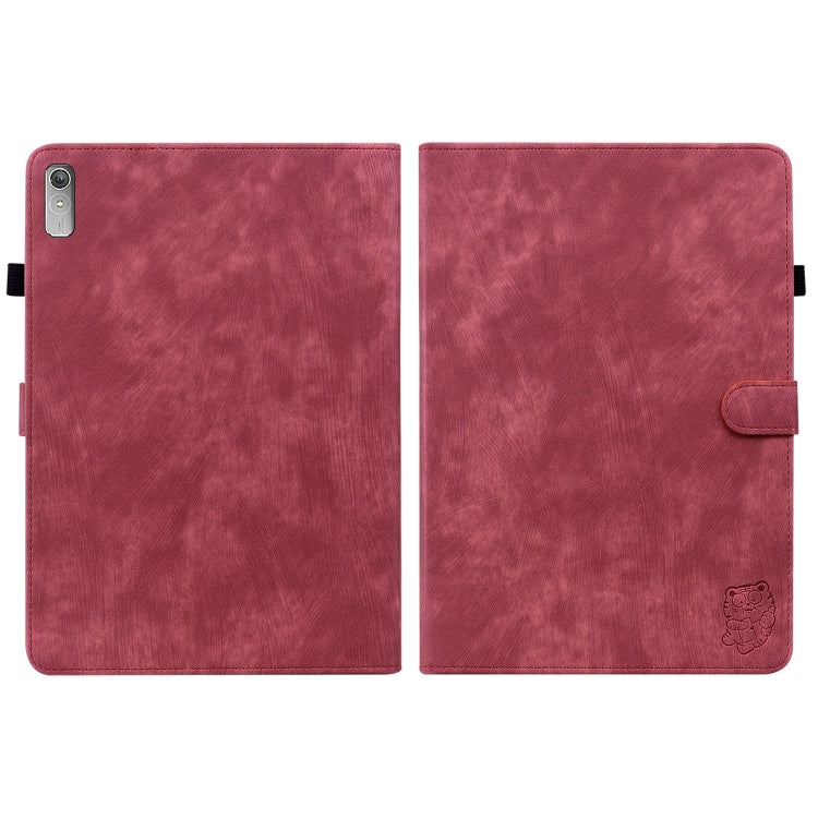 For Lenovo Tab P11 Gen 2 11.5 Tiger Pattern Flip Leather Tablet Case