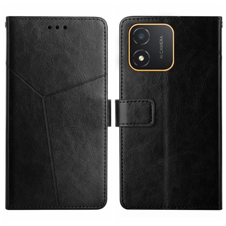 For Honor X5 4G HT01 Y-shaped Pattern Flip Leather Phone Case