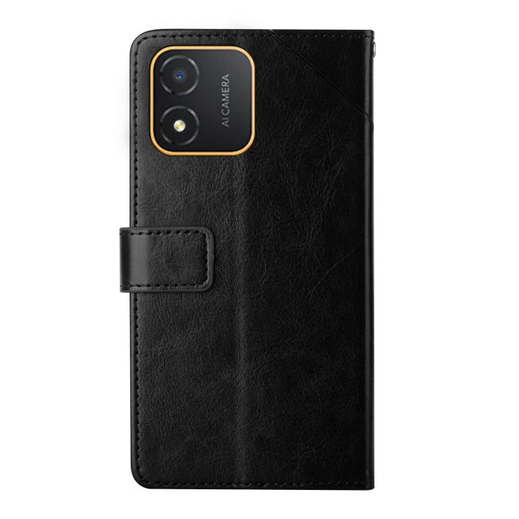For Honor X5 4G HT01 Y-shaped Pattern Flip Leather Phone Case