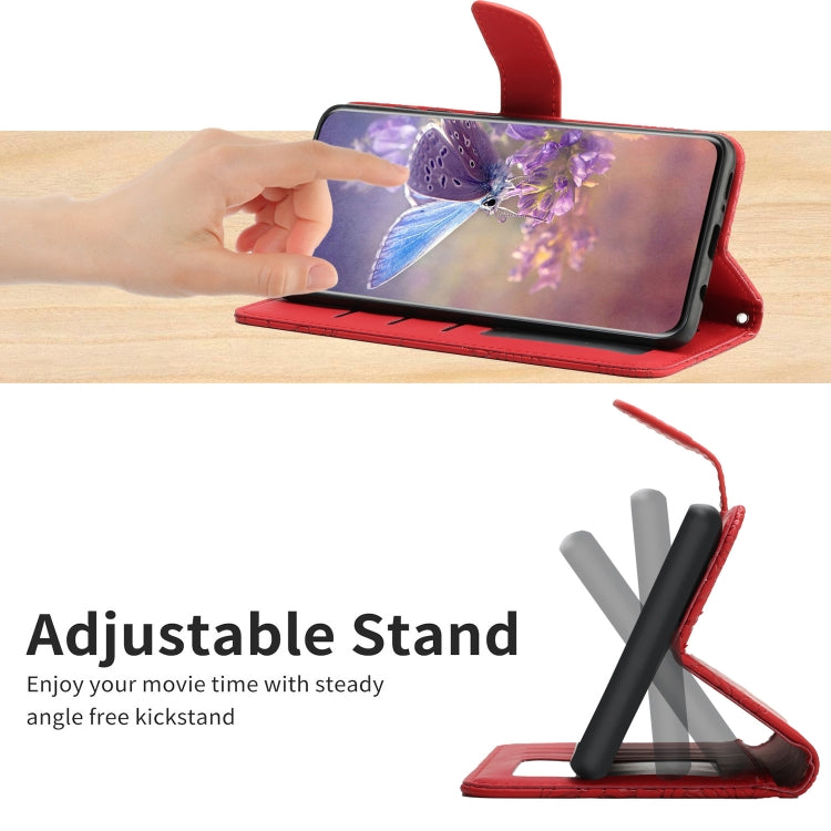 For Honor X9a 5G / Magic5 Lite HT03 Skin Feel Butterfly Embossed Flip Leather Phone Case