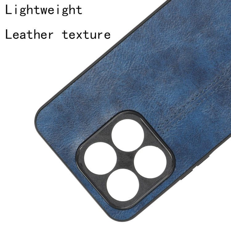 For Honor X8a Sewing Cow Pattern Skin PC + PU + TPU Phone Case