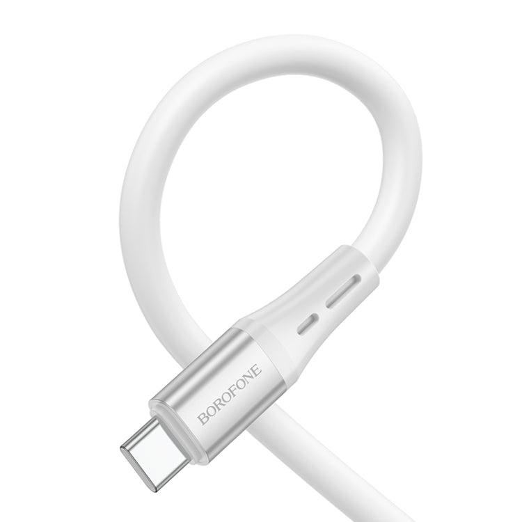 Borofone BX88 USB to Type-C Solid Silicone Charging Data Cable, Length:1m