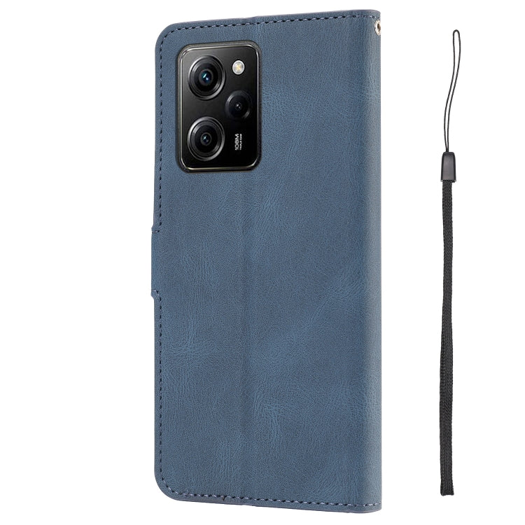 Fantasy Skin-feel Calfskin Texture Leather Phone Case for Xiaomi Redmi Note 12 Pro 5G/12 Pro Speed / Poco X5 Pro