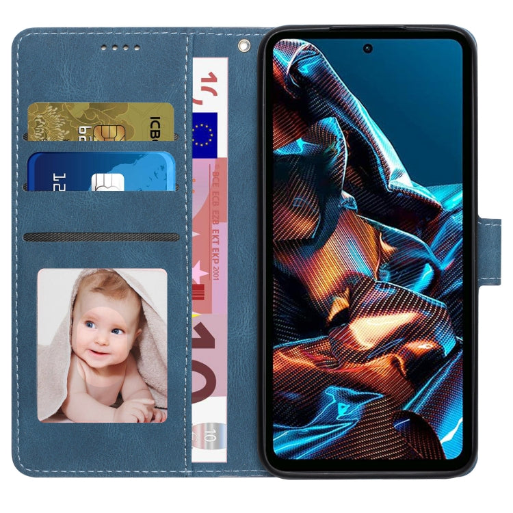 Fantasy Skin-feel Calfskin Texture Leather Phone Case for Xiaomi Redmi Note 12 Pro 5G/12 Pro Speed / Poco X5 Pro