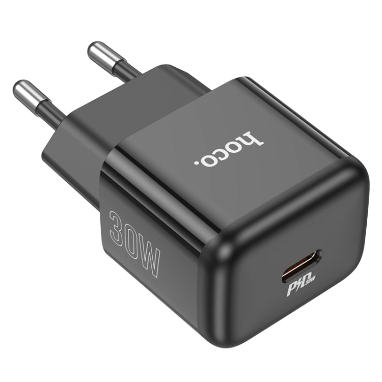 hoco N32 PD 30W USB-C/Type-C Single Port Charger, EU Plug
