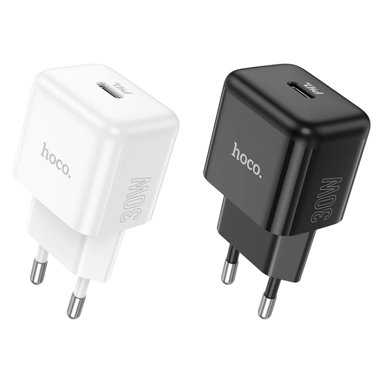 hoco N32 PD 30W USB-C/Type-C Single Port Charger, EU Plug