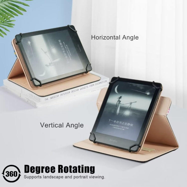 For 6 inch Rotating Universal Leather Tablet Case