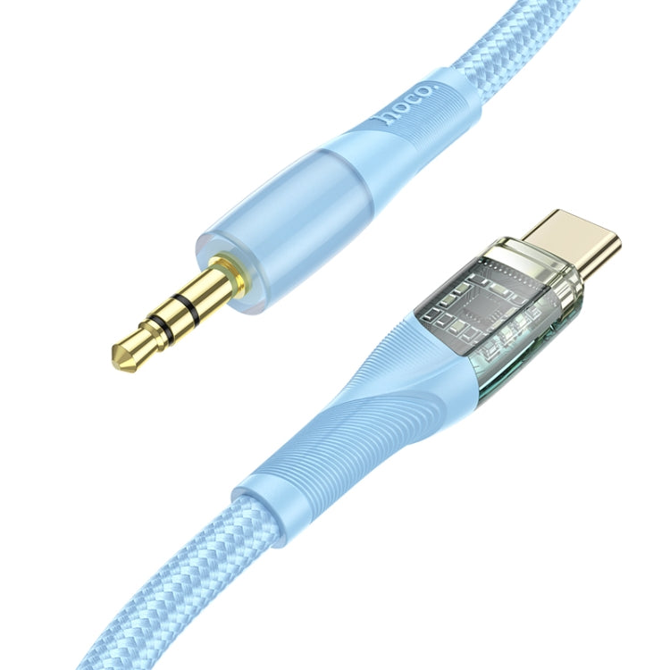 hoco UPA25 Transparent Exploration Version USB-C/Type-C Digital Audio Conversion Cable, Length: 1m