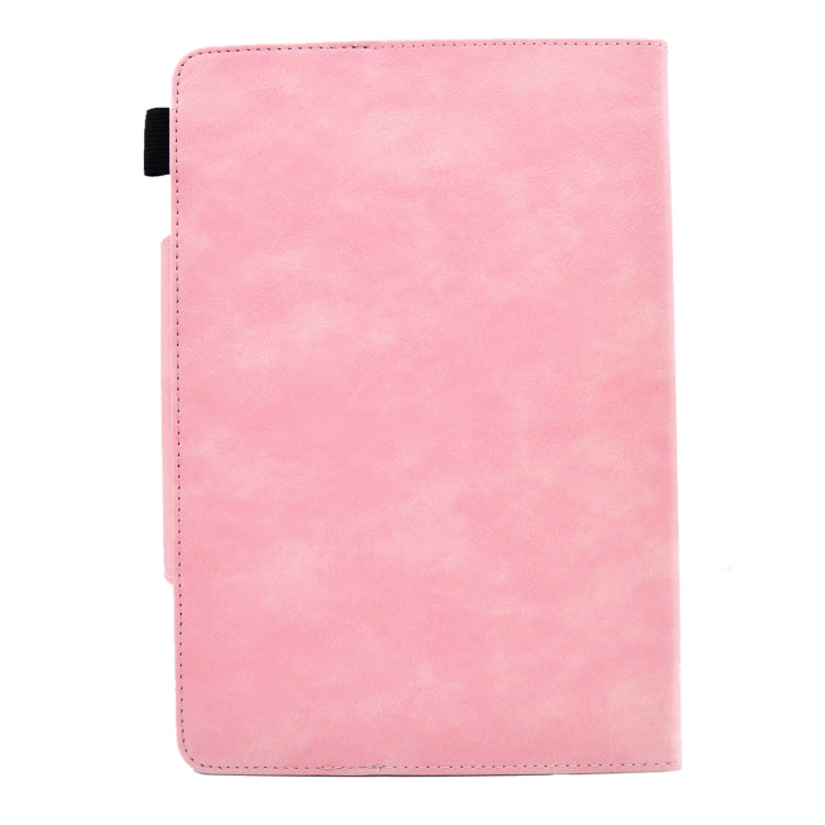 For 8 inch Suede Cross Texture Magnetic Clasp Leather Tablet Case