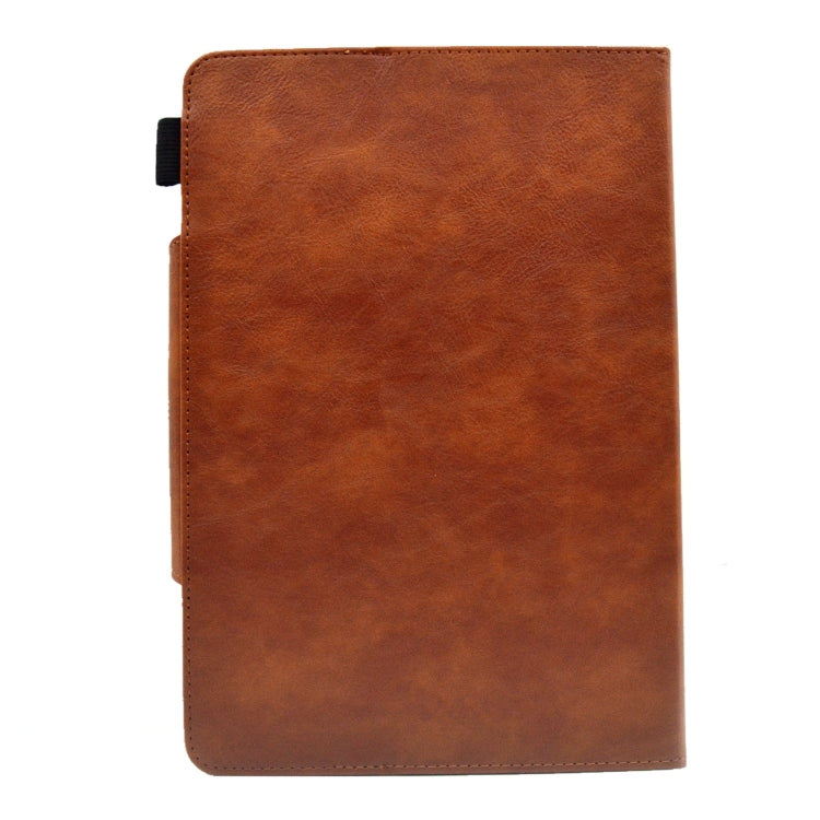 For 8 inch Suede Cross Texture Magnetic Clasp Leather Tablet Case