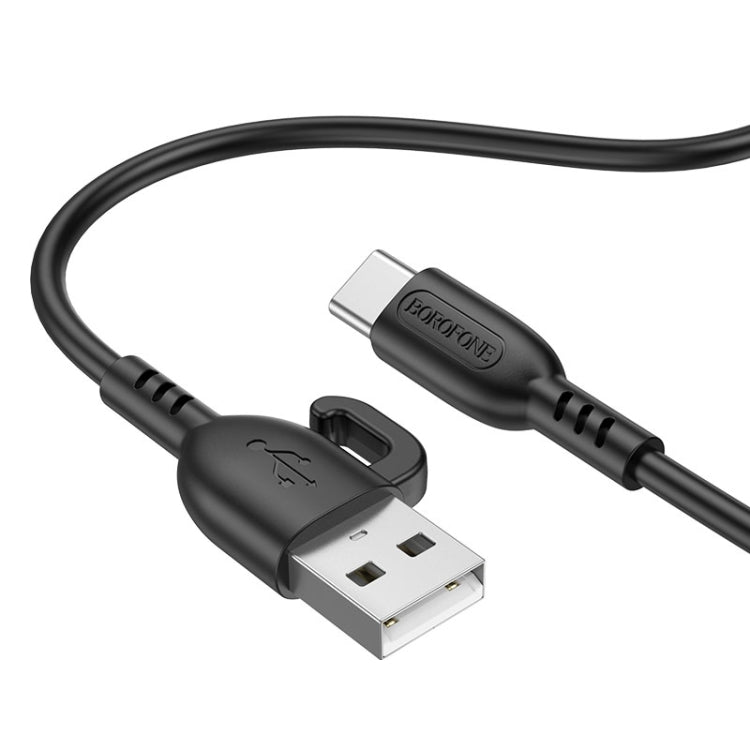 Borofone BX91 USB to Type-C Symbol 3A Charging Data Cable, Length:1m