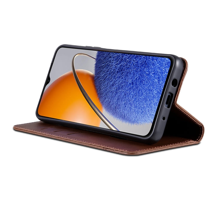 For Huawei nova Y61 AZNS Magnetic Calf Texture Flip Leather Phone Case