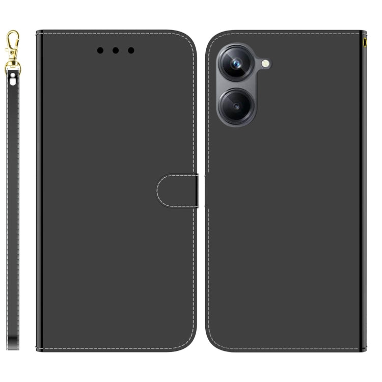 For Realme 10 Pro 5G Imitated Mirror Surface Horizontal Flip Leather Phone Case