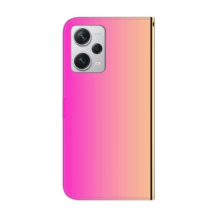 For Xiaomi Redmi Note 12 Pro+ Imitated Mirror Surface Horizontal Flip Leather Phone Case